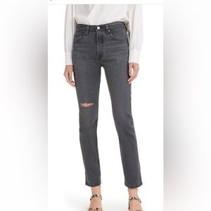 Levi's 501 skinny jeans (dark side of the moon)